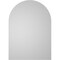 Ekena Millwork Round Top Surface Mount PVC Gable Vent w/ 2"W x 2"P Brickmould Sill Frame, 30"W x 42"H GVPRT30X4203SN - alternate 2